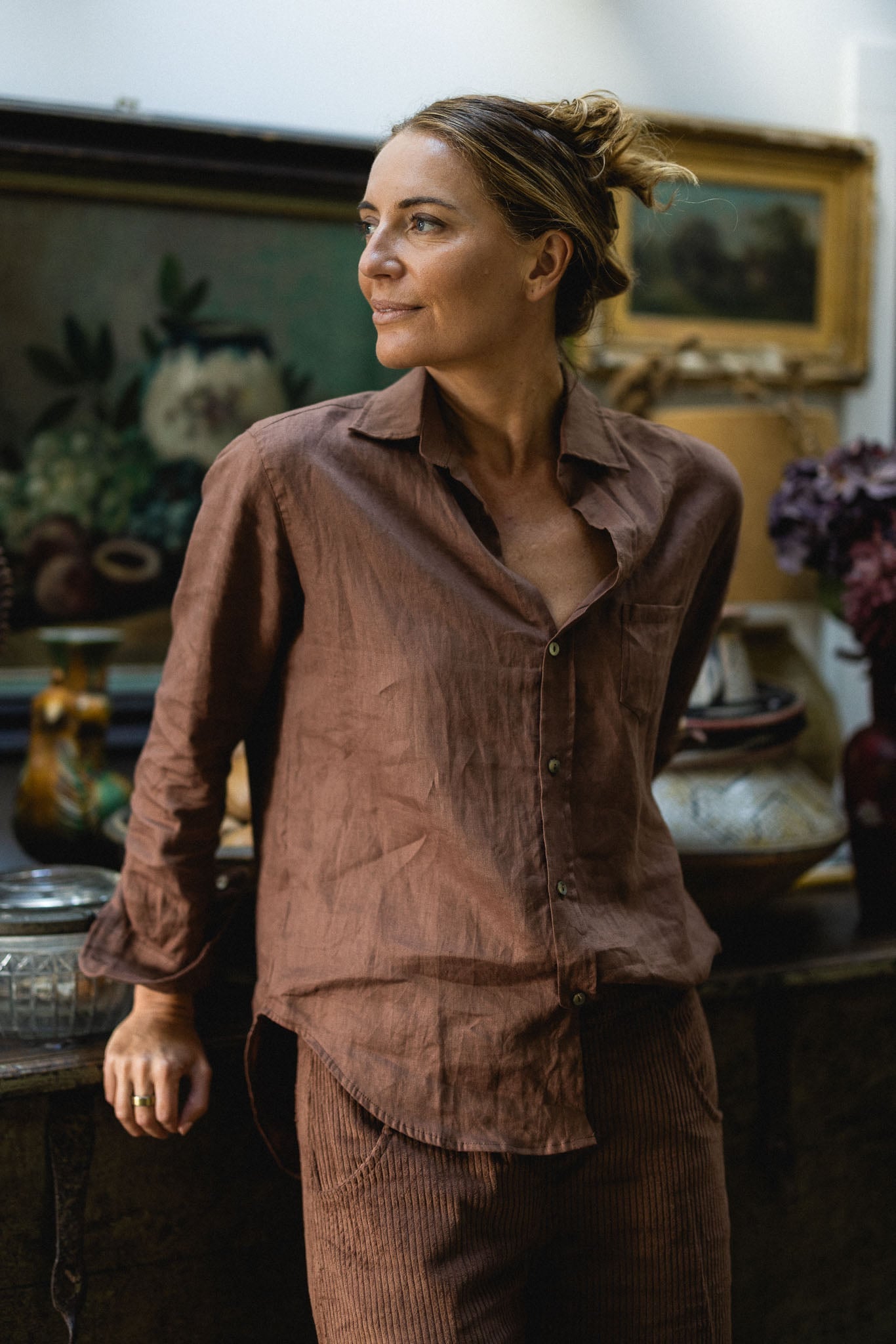 The Boyfriend Boxy Linen