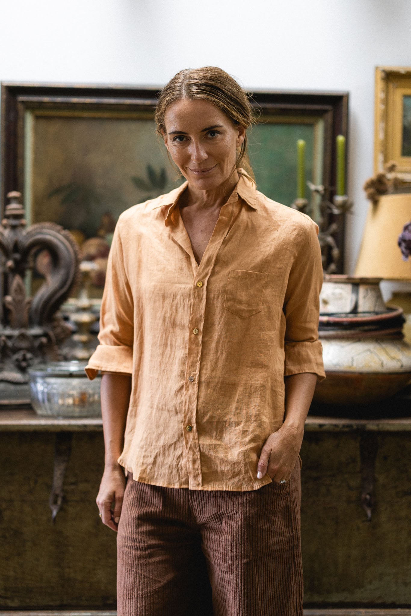 The Boyfriend Boxy Linen