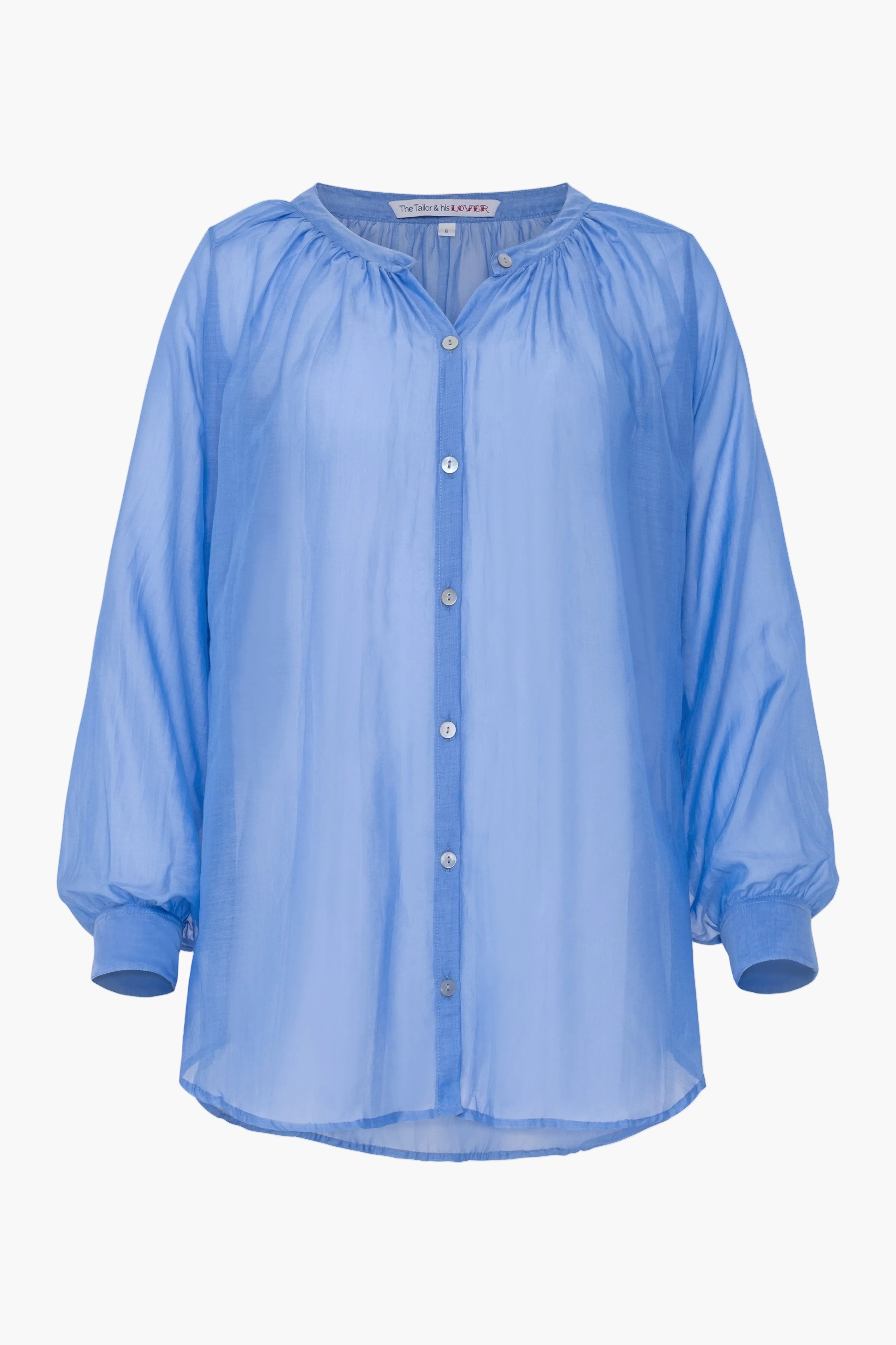 Cornflower Blue Indian Summer Blouse