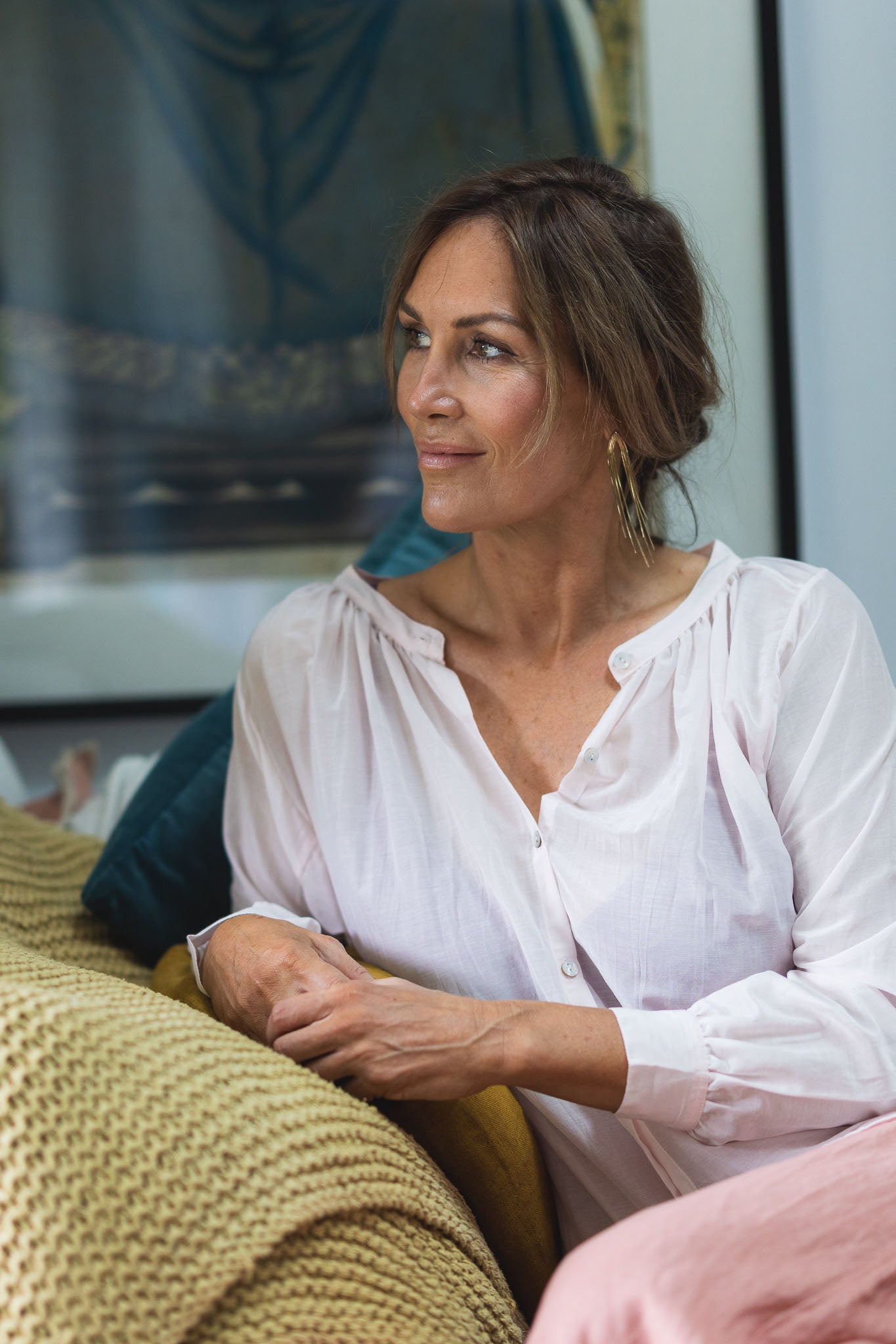 Dark Slate Gray Indian Summer Blouse
