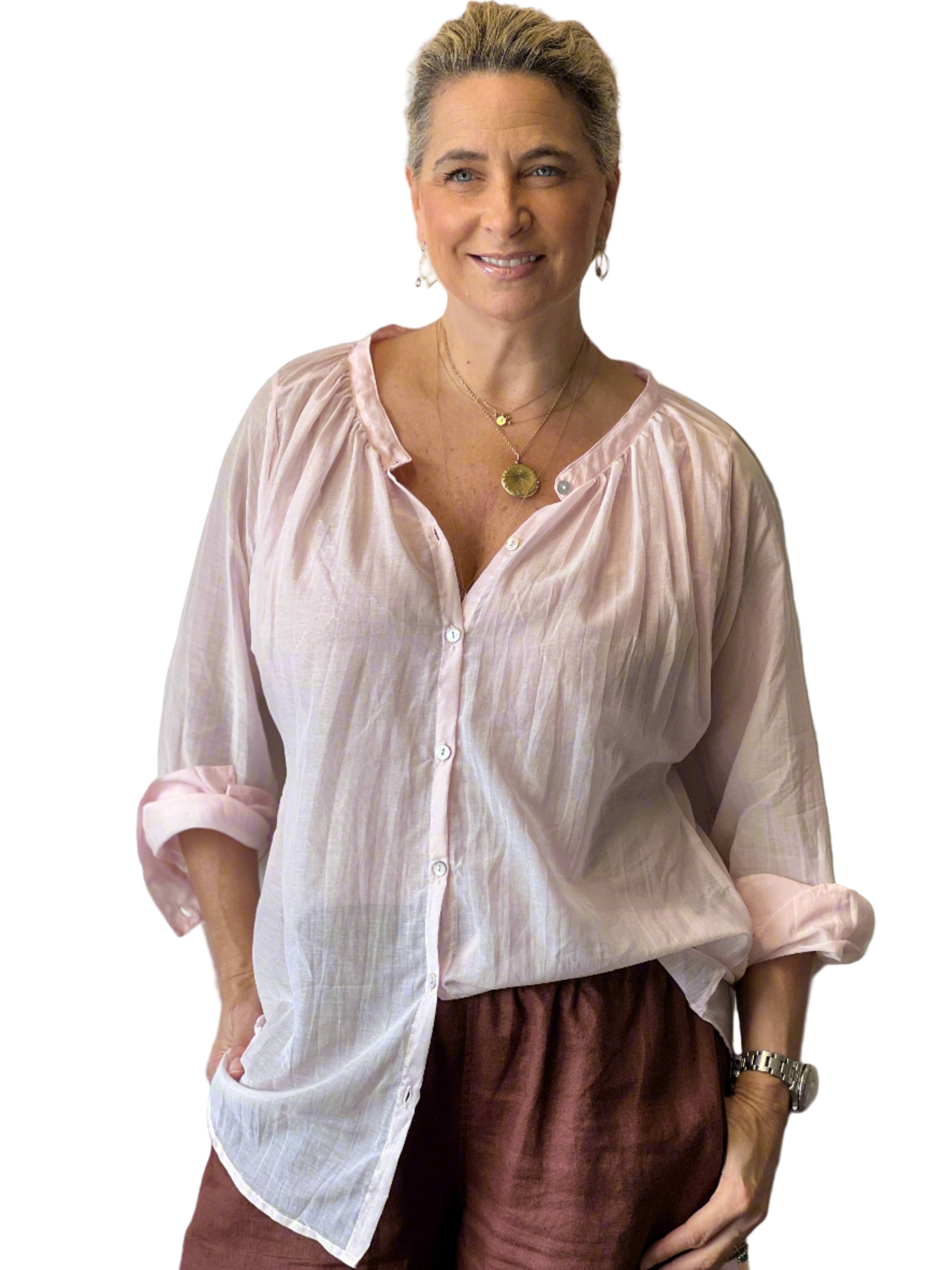 Gray Indian Summer Blouse