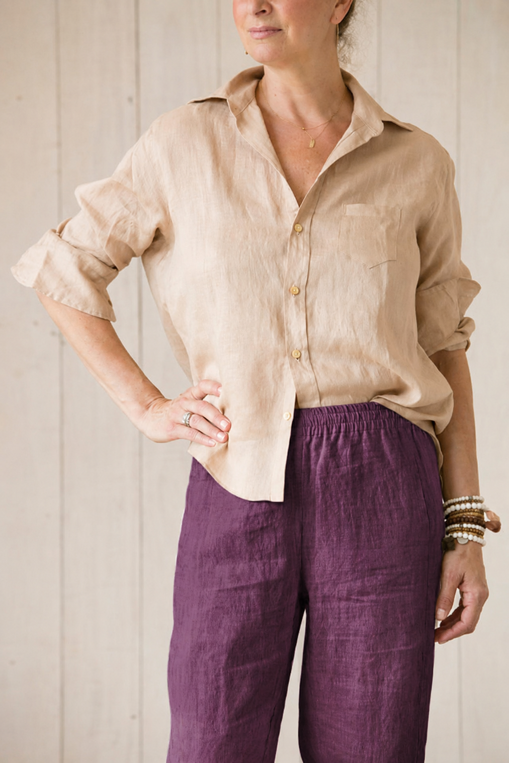 Best linen drawstring waist pant with side pockets and detail