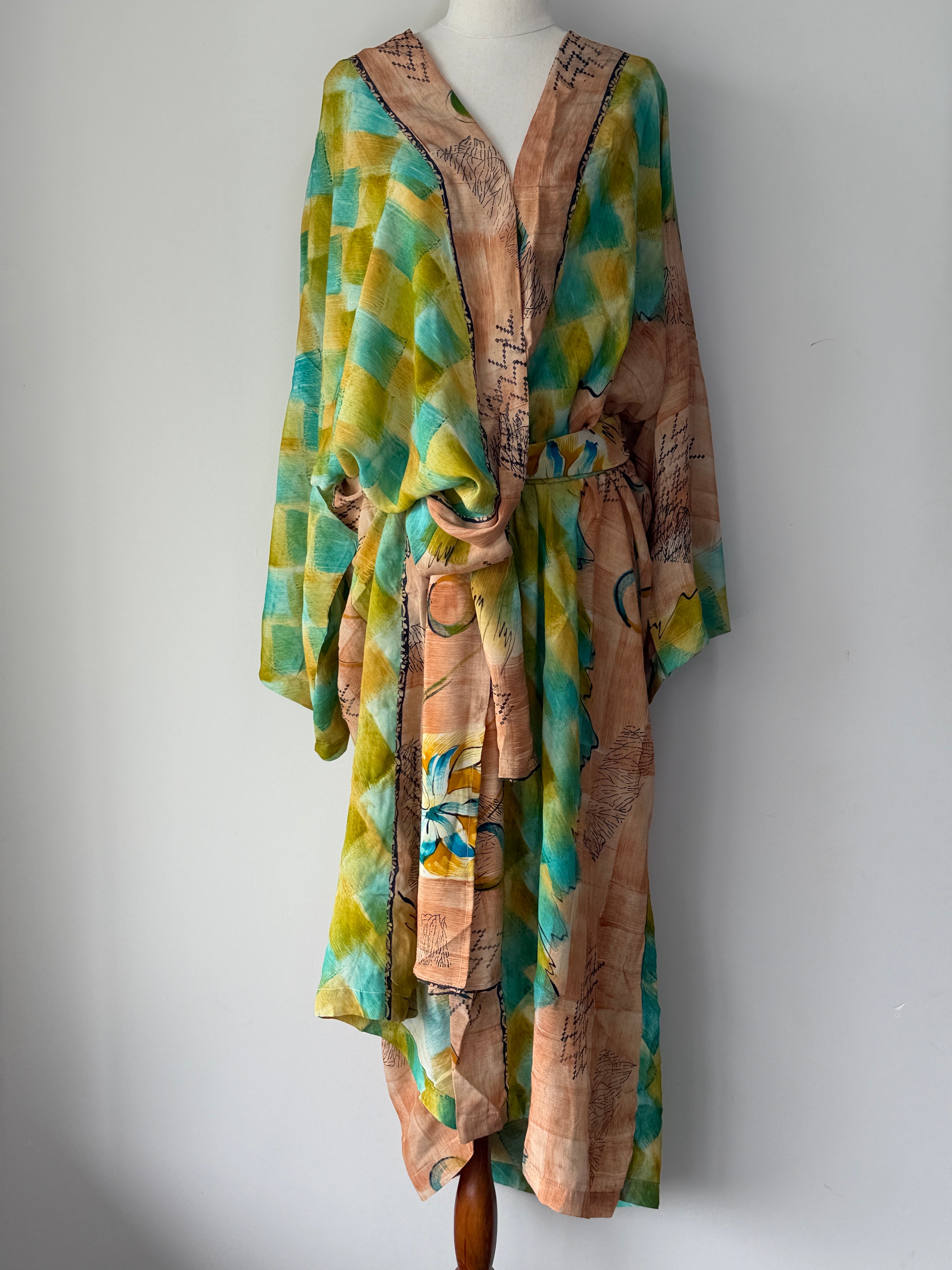 Bombay meets Tokyo Kimono