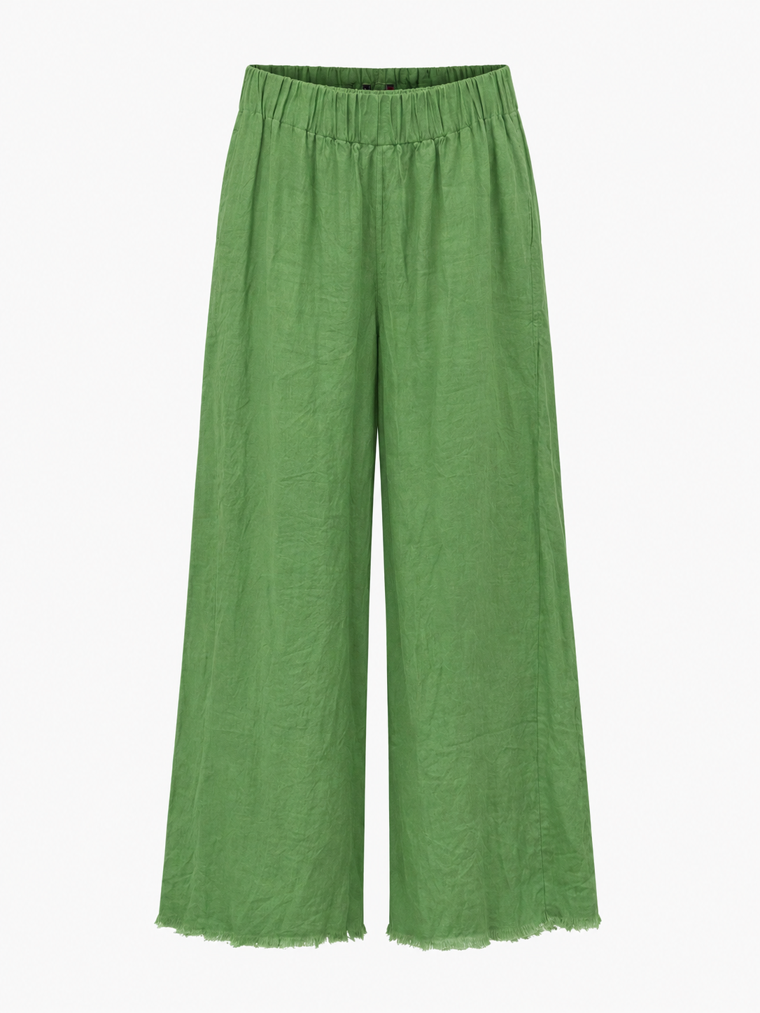 Dim Gray Lazy Linens Frayed Hem Jewel Edit