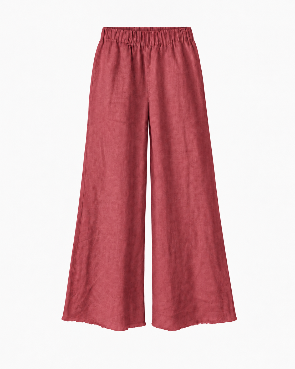 White Smoke Lazy Linens Frayed Hem Jewel Edit