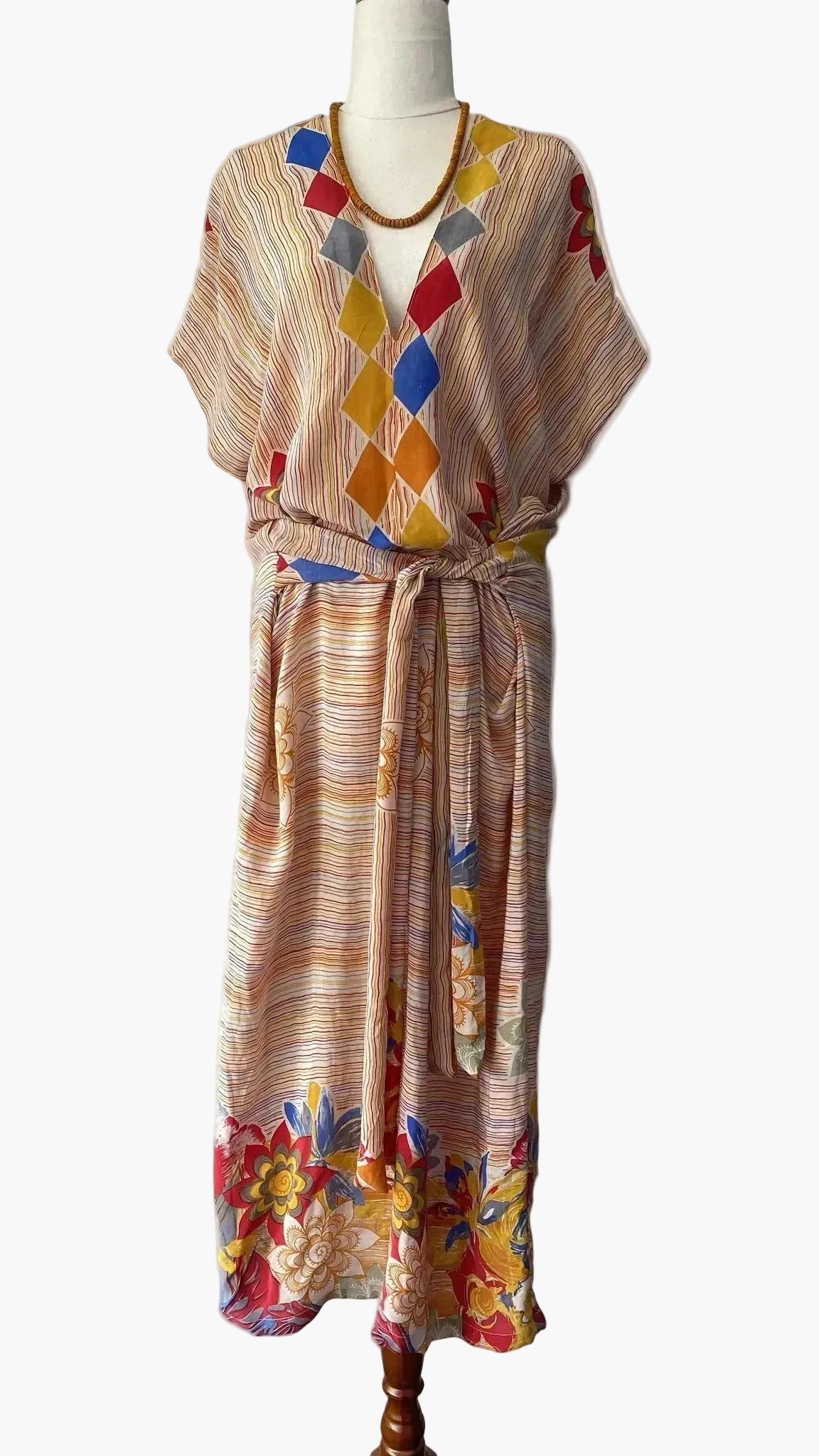 Vintager Silk crepe dress by The Tailor & his Lover