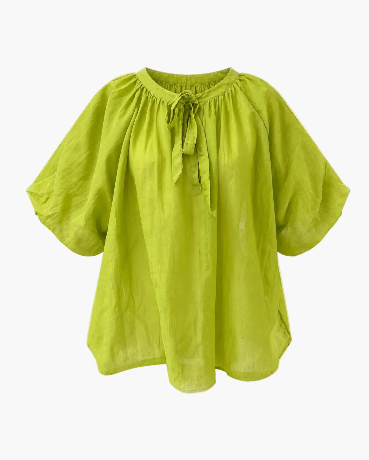 White Smoke Tropez Top Citric Lime
