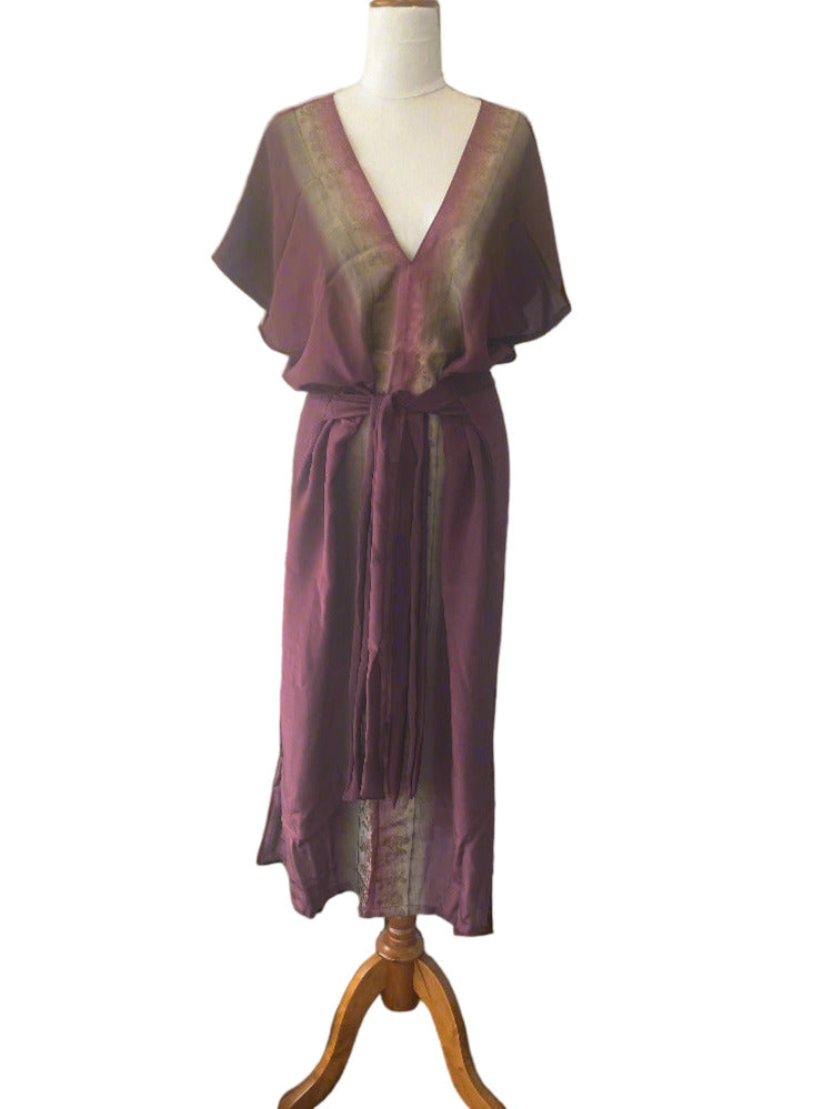 MamaMia Vintage Silk Dress Size Small