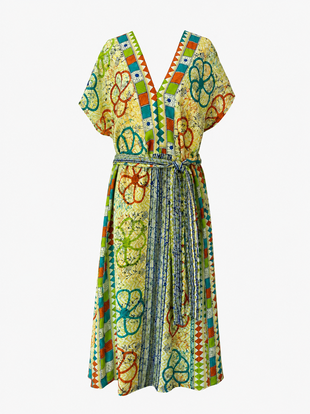 White Smoke MamaMia Vintage Silk Dress Size Small