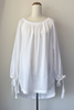 White linen tunic