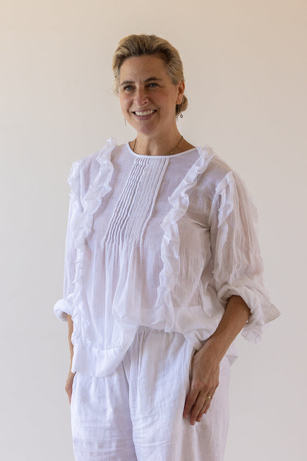 Frenchy Frill Shirt